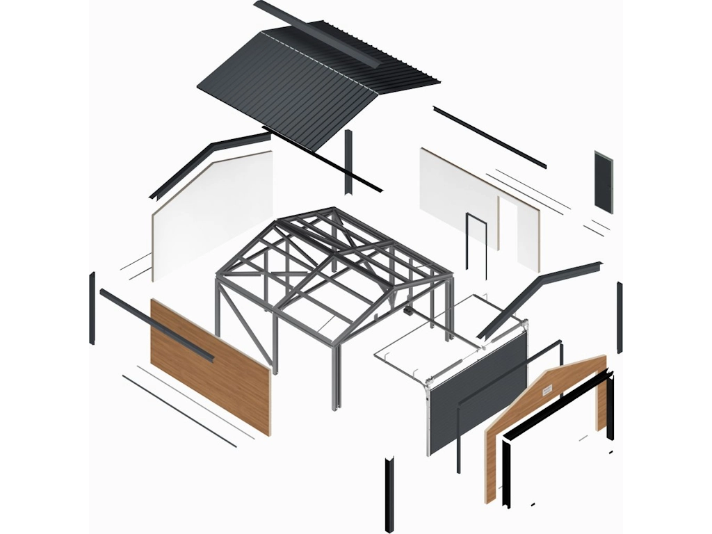 Максимально быстрая установка гаража