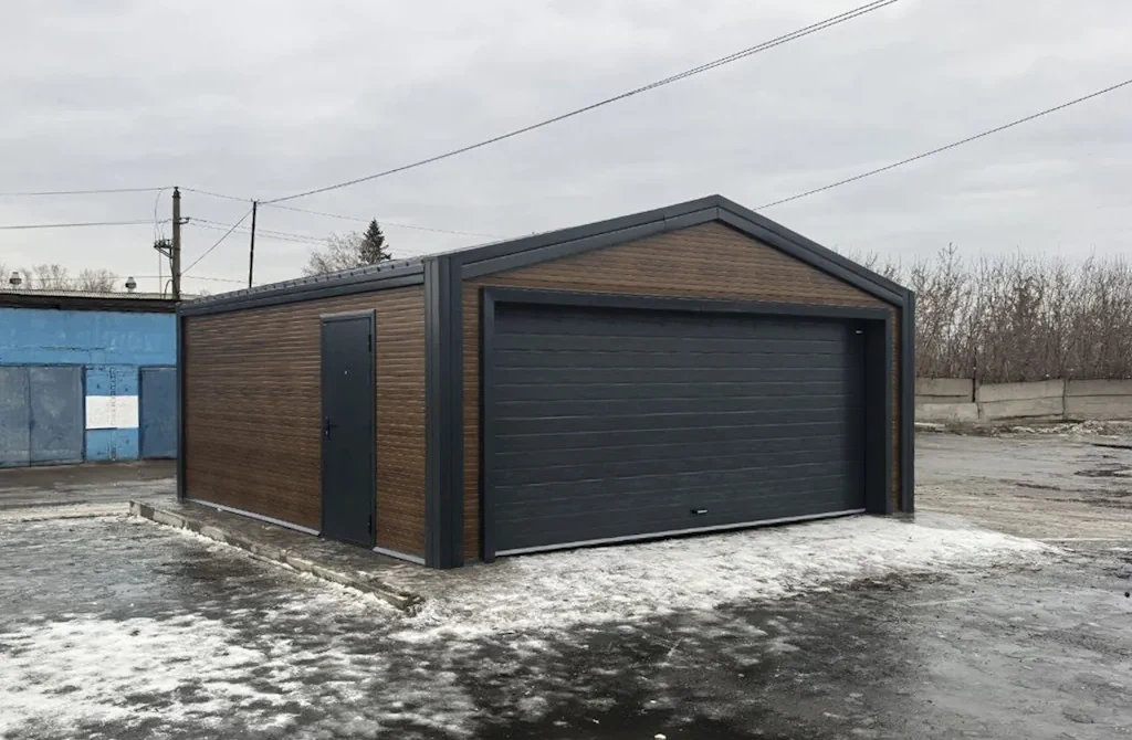 Ворота не промерзают и не примерзают к проему