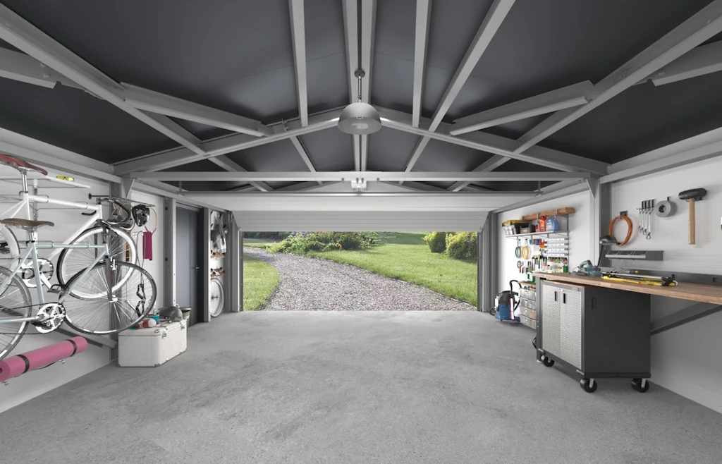 Опция установки гаражных ворот доступна дополнительно