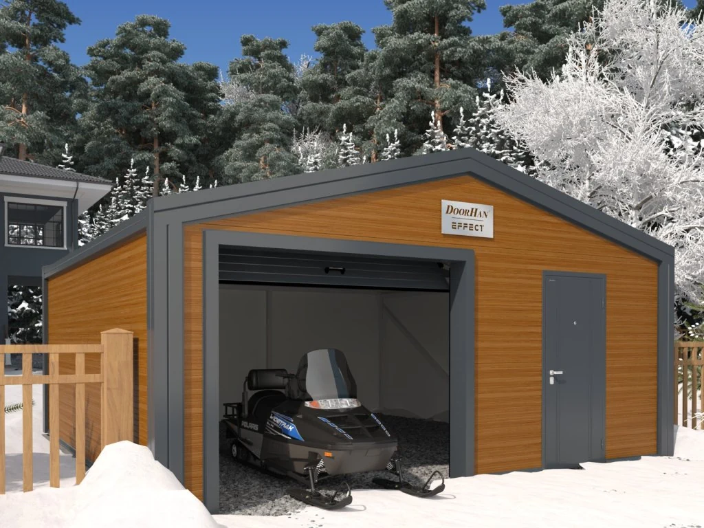 Гараж для снегохода