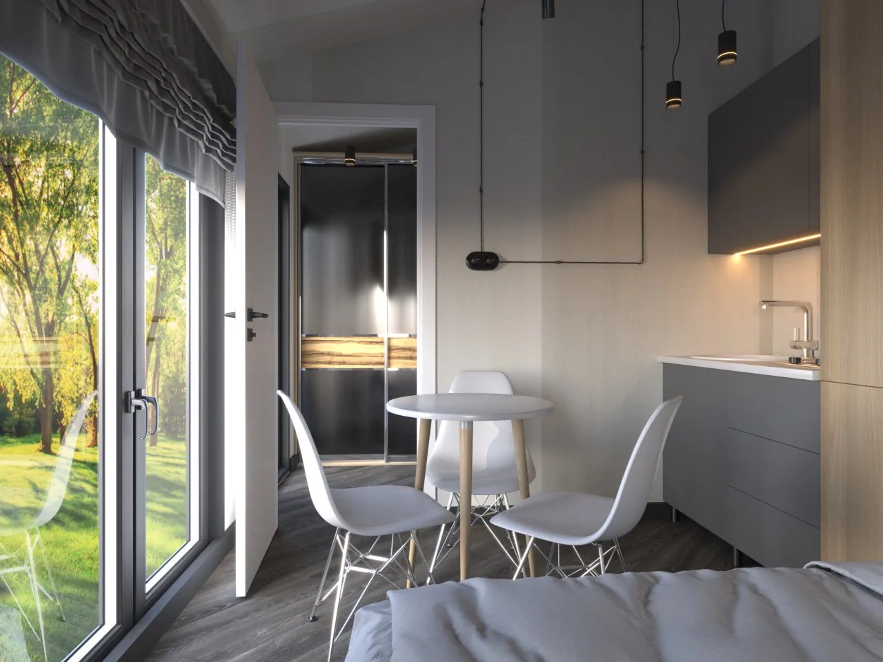 Планировочное решение кухни